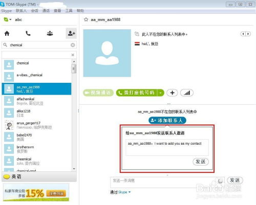 skype怎样给客户发消息,轻松给客户发送专业消息