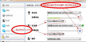 skype需要设置音频设备,轻松实现清晰通话体验